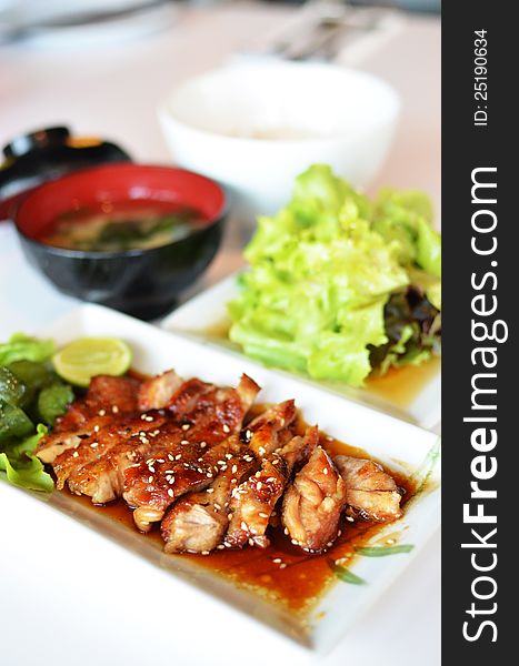 Teriyaki Grilled Chicken