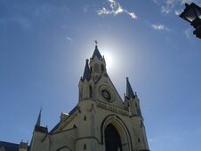 Church Of Saint Raphael, Saint Raphael, Heredia, Costa Rica Stock Photography Church Of Saint Raphael, Saint Raphael, Heredia, Costa Rica Stock Photography