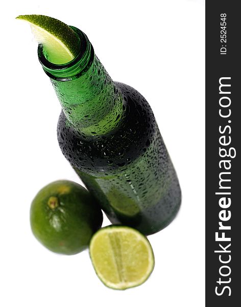 Beer with lime