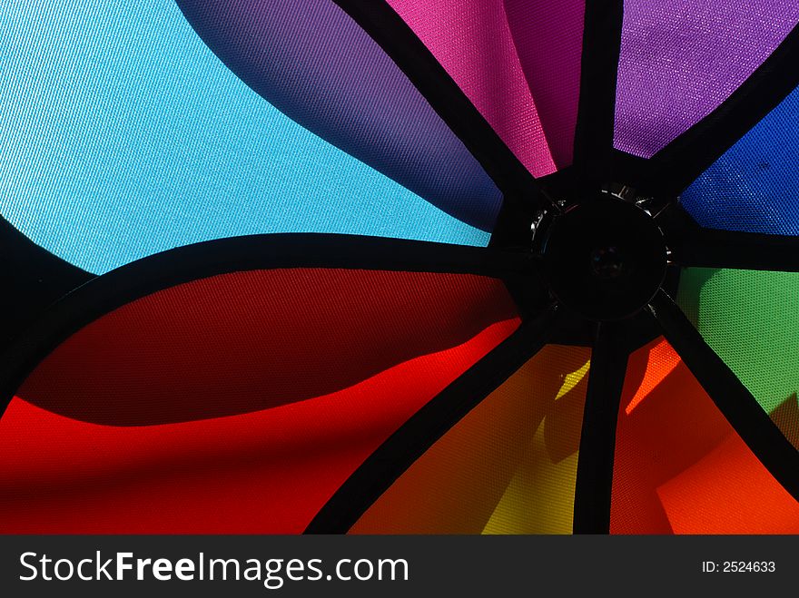 Colorful windmill
