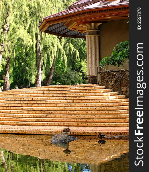 A photo of a royal type of garden palace (Japan). A photo of a royal type of garden palace (Japan)