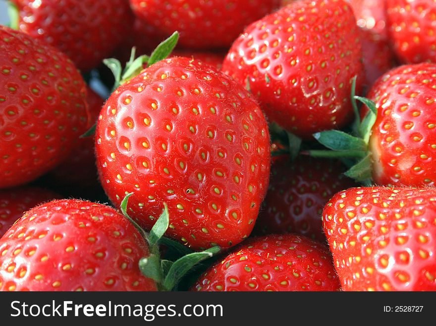 Fresh strawberries