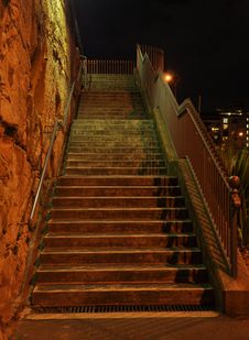 Steps - Sydney Quays Royalty Free Stock Images