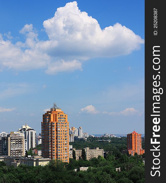 Odessa city at summer, Ukraine