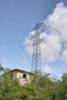 Electric Tower Royalty Free Stock Image Electric Tower Royalty Free Stock Image
