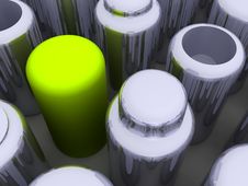 Cylinder Array Stock Image Cylinder Array Stock Image