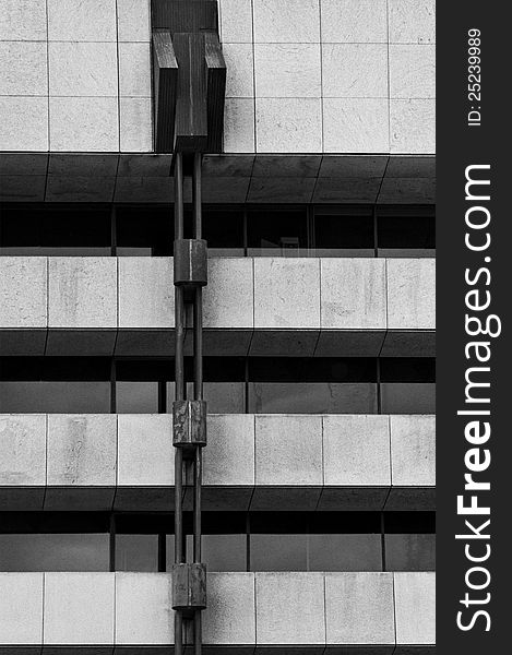 Abstract from architecture in monochrome. Abstract from architecture in monochrome