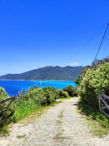 A Path To Happiness In Arraial Do Cabo Royalty Free Stock Photos