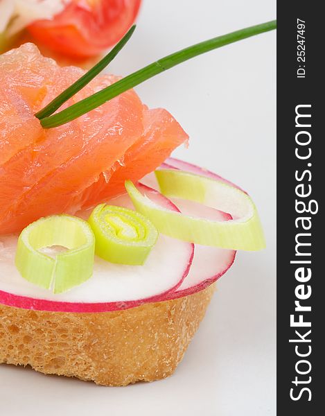 Smoked Salmon appetizer