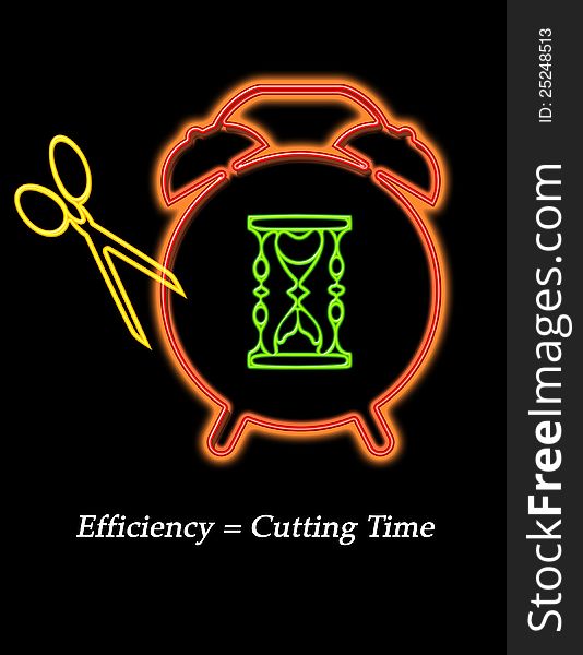 The key to efficiency is cutting time