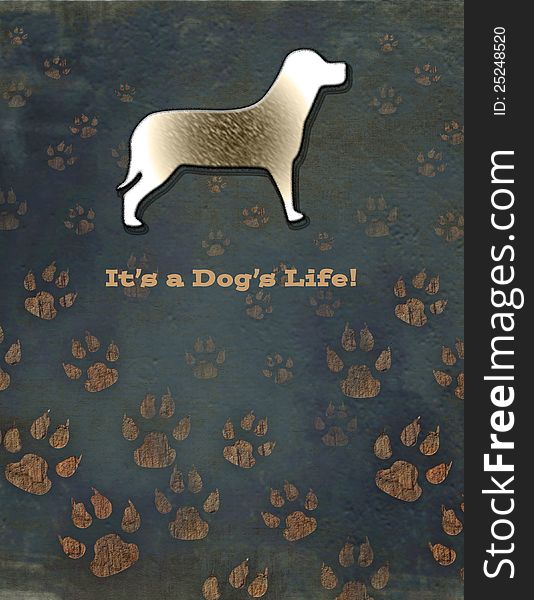 It's a Dog's Life card. It's a Dog's Life card