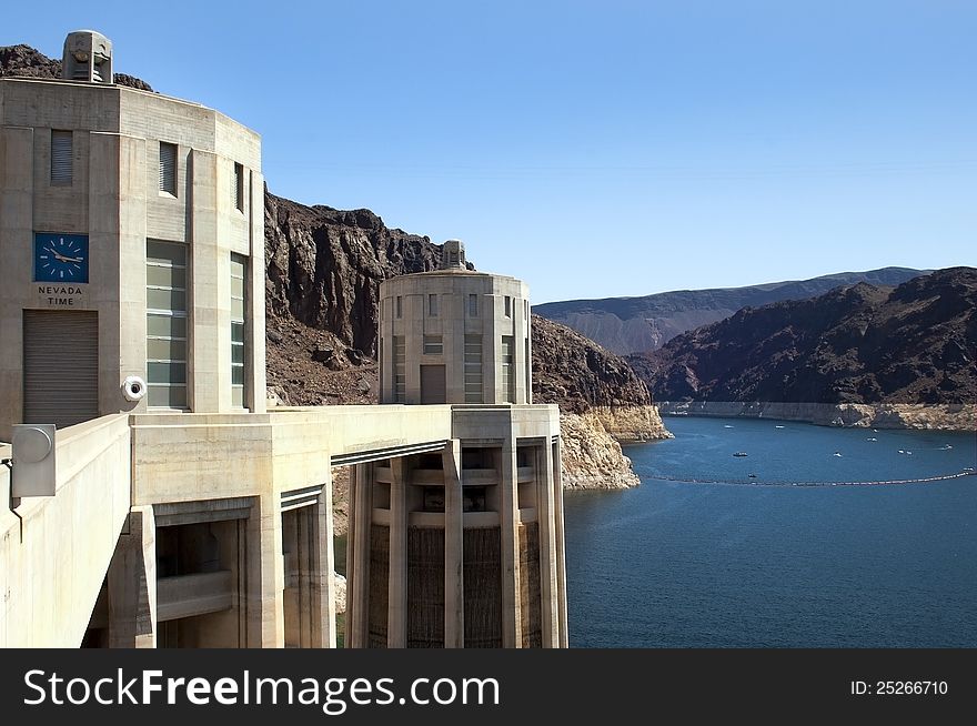Lake  Mead and Hoover Dam
