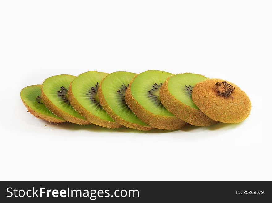 Fresh Kiwi Fruit Slices