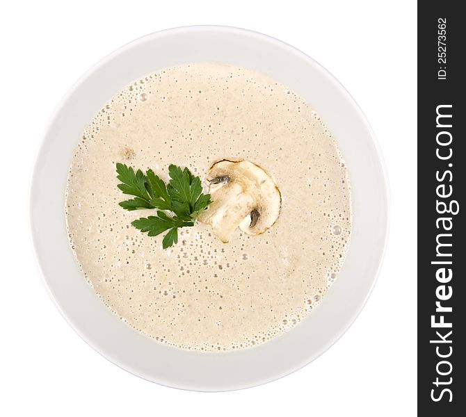 Sweet Mushroom Cream Soup