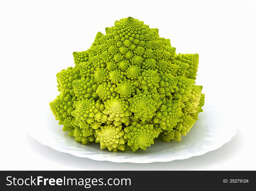 Rare special broccoli (Romanesco broccoli cabbage)