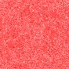 Red Canvas Texture Background Stock Photo