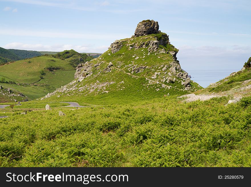 Valley of Rocks near Lynton & Lynmouth Devon