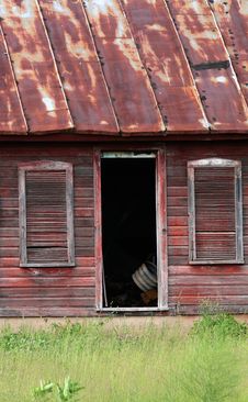 Rustic Old Farmhouse Stock Image Rustic Old Farmhouse Stock Image