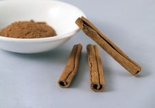 Cinnamon Royalty Free Stock Photography Cinnamon Royalty Free Stock Photography
