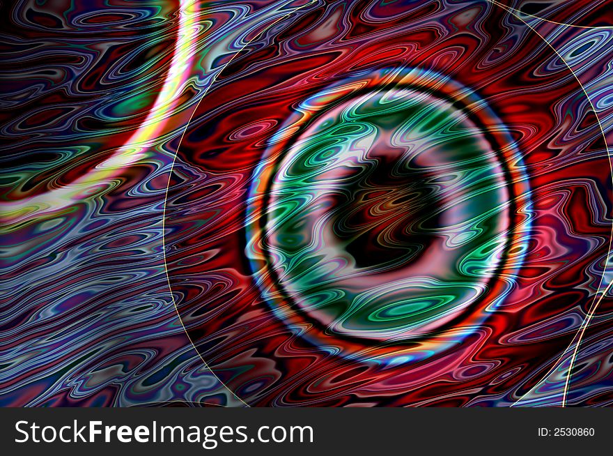 Abstract composition, eye (backgrounds and textures)