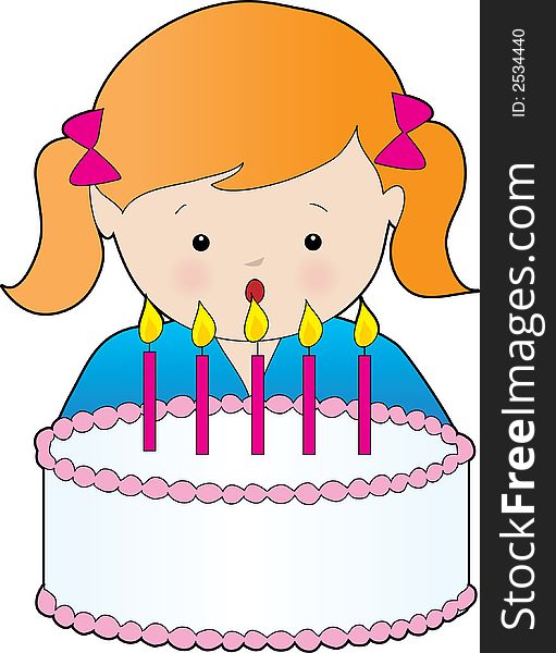 Birthday Girl - Free Stock Images & Photos - 2534440