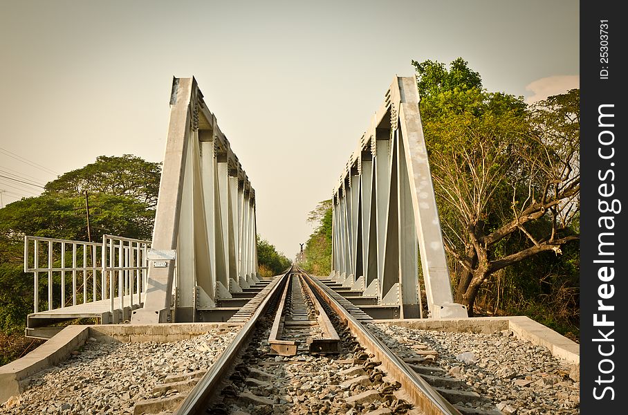 Railway Bridge over the River