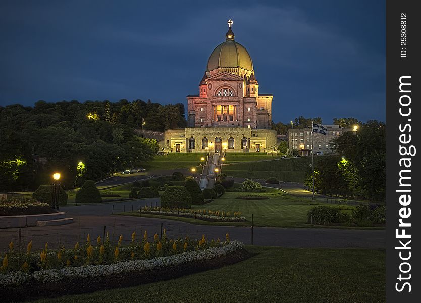 St. Joseph S Oratory Night