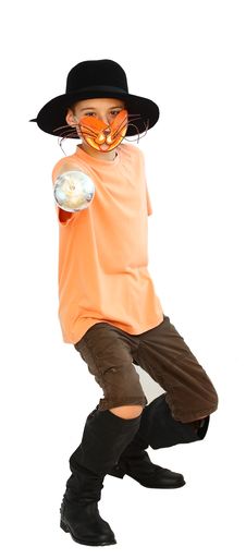Boy With Cat-mask Royalty Free Stock Photos Boy With Cat-mask Royalty Free Stock Photos