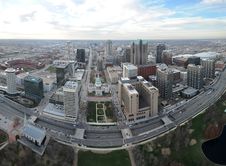 Aerial View Of The City Of Saint Louis, Missouri Stock Images Aerial View Of The City Of Saint Louis, Missouri Stock Images