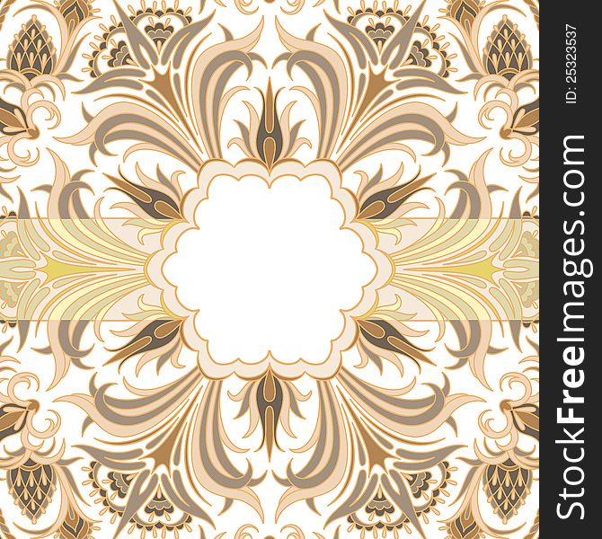 Vector ornamental background.