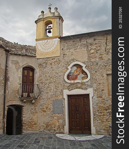 Castelvecchio di Rocca Barbena, Savona, Liguria-Italy. Castelvecchio di Rocca Barbena, Savona, Liguria-Italy