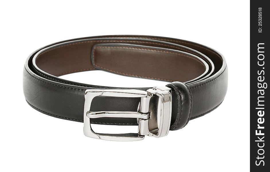 Leather belt