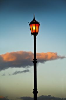 Streetlamp. Royalty Free Stock Photos