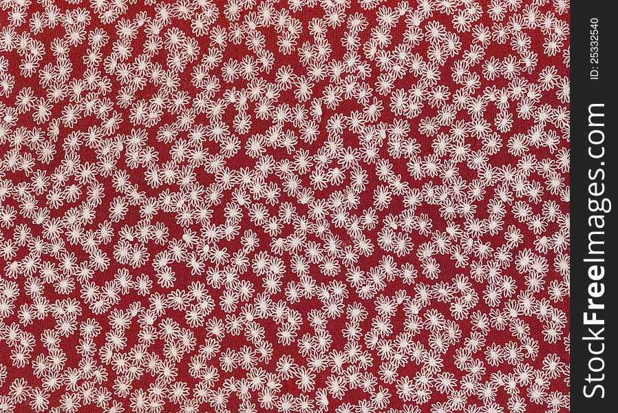 Textile Floral Background