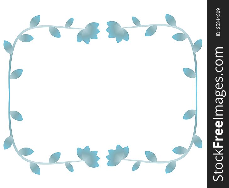 Floral border