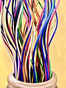 Ornately Colored Canes Beautiful Background Stock Photos Ornately Colored Canes Beautiful Background Stock Photos
