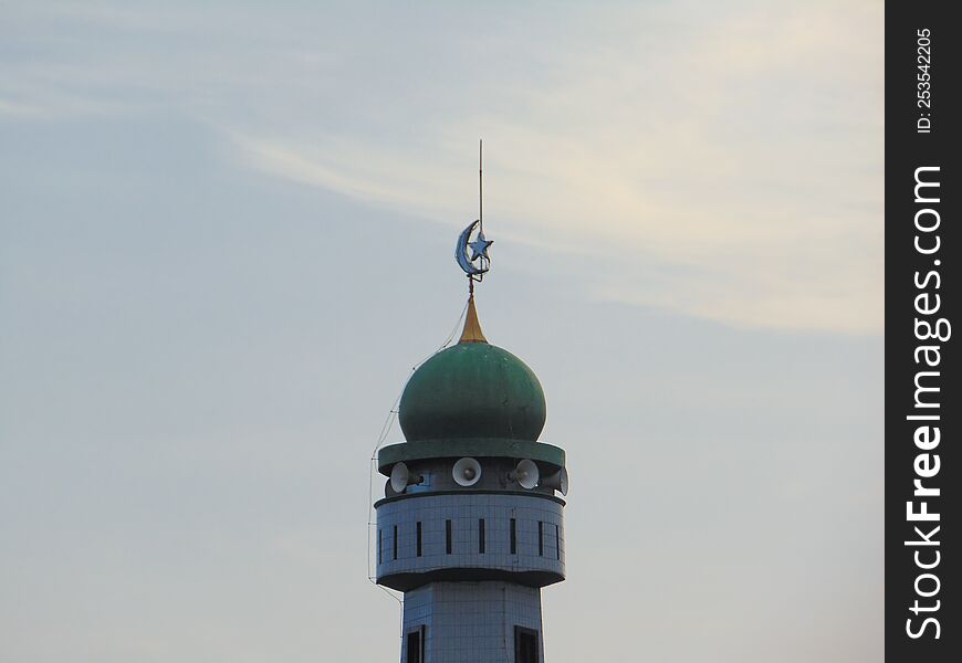 Mosque tower,  can use for event ramadhan, muharram new year, ied adha, or big day for islam celebration