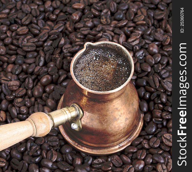 Arab Copper Coffee Pot