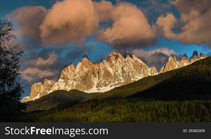 Geisler Range Golden Hour