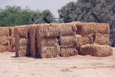 Bales Of Straw. Stock Photography Bales Of Straw. Stock Photography