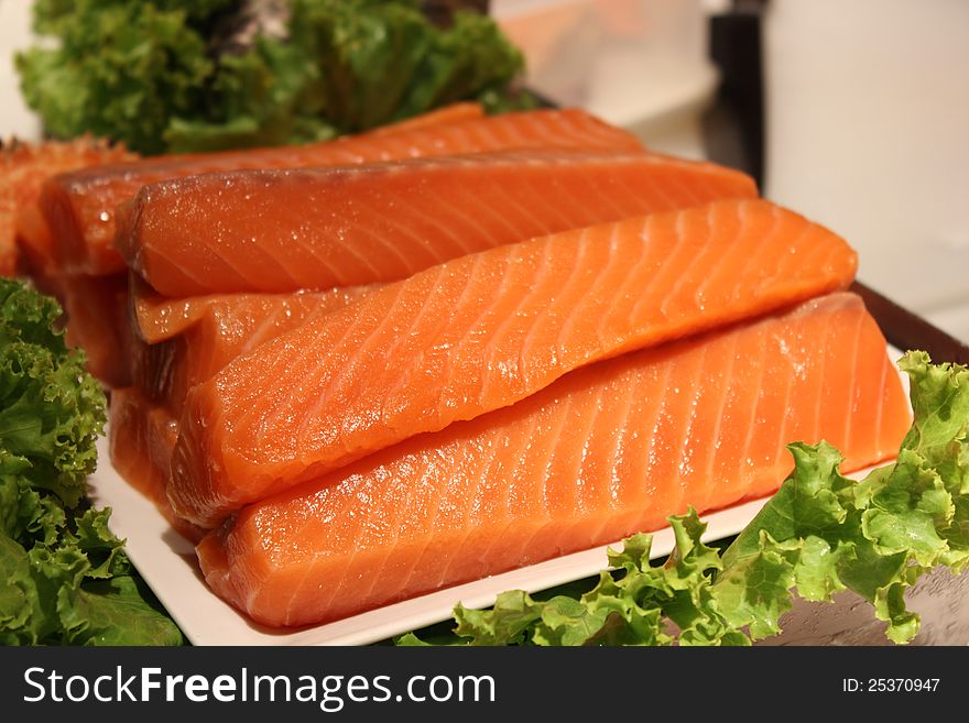A sashimi Japanese food tuna salmon fish