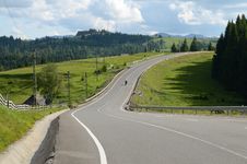 Mountain Highway Royalty Free Stock Photos Mountain Highway Royalty Free Stock Photos