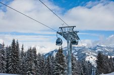 Ski Resort Zell Am See, Austria Stock Image Ski Resort Zell Am See, Austria Stock Image
