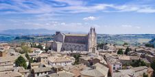 Orvieto Cathedral And Aerial View Royalty Free Stock Photos Orvieto Cathedral And Aerial View Royalty Free Stock Photos