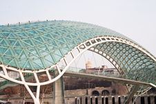 Peace Bridge, Tbilisi, Georgia Royalty Free Stock Images Peace Bridge, Tbilisi, Georgia Royalty Free Stock Images