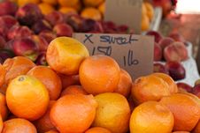 Oranges At The Farmer S Market Stock Photography Oranges At The Farmer S Market Stock Photography