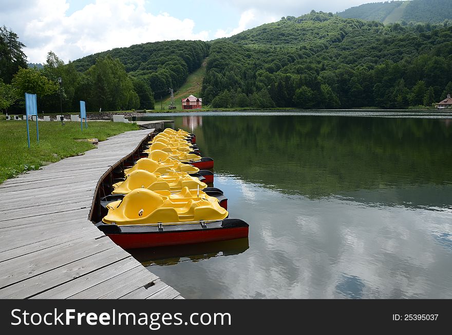 Mountain Mogosa Lake