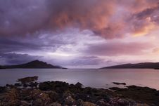 Sunrise Over Scottish Loch Royalty Free Stock Photo Sunrise Over Scottish Loch Royalty Free Stock Photo