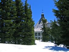 Timberline Lodge On Mt. Hood Royalty Free Stock Image