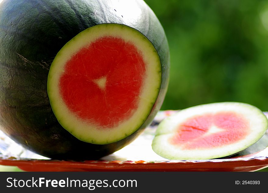 Watermelon In A Crosspiece